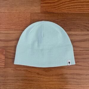Smartwool The Lid Beanie Merino Wool Hat Aqua Teal One Size Unisex Winter Knit